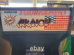 Tournament Arkanoid 1987 Arcade Cabinet with Updated LCD Screen