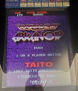 Tournament Arkanoid 1987 Arcade Cabinet with Updated LCD Screen