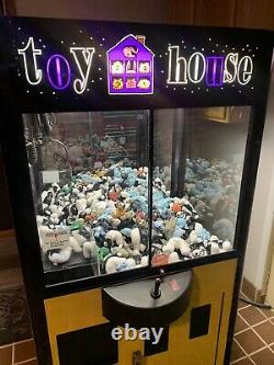 Toy House Skill Claw Crane Machine With Bill Acceptor 31 Wide Standard Size