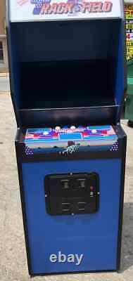Track & Field Coin Op-arcade Machine With New Parts & LCD Monitor Sharp