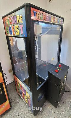 Treasure Chest Claw Crane Plush Prize Redemption Full Size Arcade Machine #3
