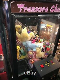 Treasure Crane/Claw Capsule Stuffed Animal Prize Arcade Redemption Machine