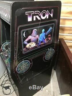 Tron Arcade Bally Midway Upright Video Game Machine Coin Op