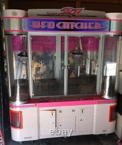 UFO Catcher 21 Sega arcade 60 Claw Crane machine tested, in working condition