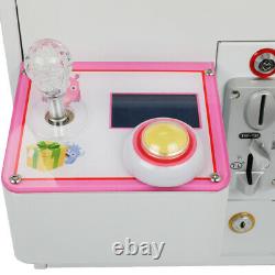 USED 110V Mini Claw Crane Machine Candy Plush Toy Grabber Flashing Lights