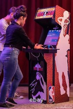 Video Arcade Machine Multi Arcade Game Cabinet NBA JAM Shaq O'Neal Edition