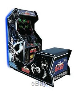 Video Game Star Wars Arcade Machine With Bench Seat, Neon Lights Limited Edition
