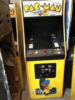Vintage 1980 Midway Mfg. ORIGINAL PAC-MAN Arcade Machine FREE SHIPPING