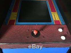Vintage 1980's Ms. Pac Man Upright Arcade Game Machine! RARE