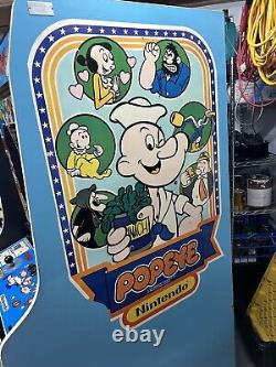 Vintage 1982 Nintendo Popeye Arcade Cabinet