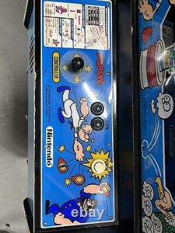 Vintage 1982 Nintendo Popeye Arcade Cabinet