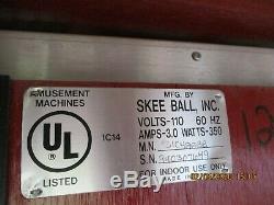 Vintage Arcade 10ft Skee Ball Machine RARE SkeeBall Inc. GOOD CONDITION