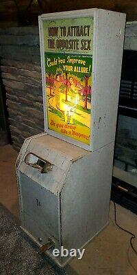 Vintage Arcade Coin Operated Peep Show Machine (1946)