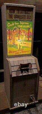 Vintage Arcade Coin Operated Peep Show Machine (1946)