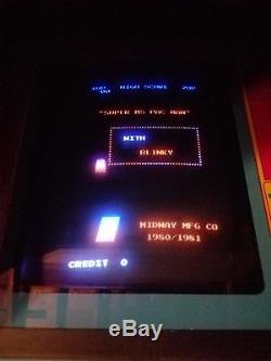 Vintage Bally Midway Ms Pacman Ms. Pac man Arcade Classic Video Game Machine