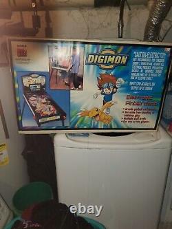 Vintage Digimon Pinball Machine Sealed Rare Wow