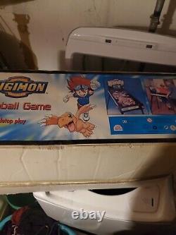 Vintage Digimon Pinball Machine Sealed Rare Wow