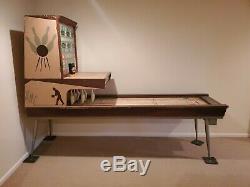 Vintage UMC Bowling Shuffle Alley Machine