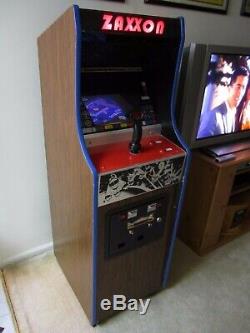 Vintage Zaxxon Arcade Machine In A Original Midway Gorf Mini Arcade Cabinet