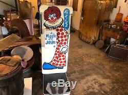 Vintage clown carnival coin machine game room arcade toy ride on circus