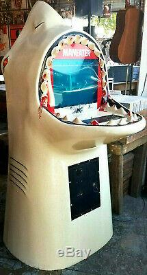Vtg 1975 PSE MANEATER (Project Support Engineering) Video Game Arcade Machine