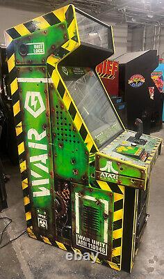 WAR FINAL ASSAULT ARCADE MACHINE by ATARI 1999 (Excellent Condition) RARE