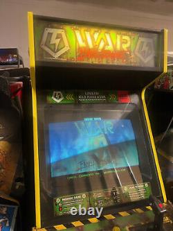 WAR FINAL ASSAULT ARCADE MACHINE by ATARI 1999 (Excellent Condition) RARE