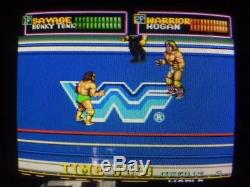 WWF Superstars arcade game machine