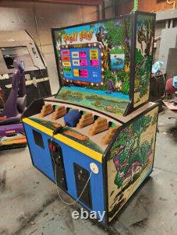Wacky Gator Redemption Arcade Game Machine WORKING! (Dino Bonk / Whack a Mole)