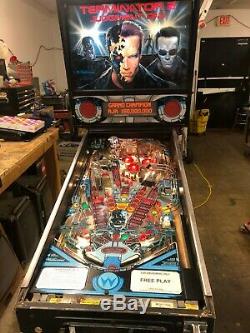 Williams Terminator 2 T2 pinball machine