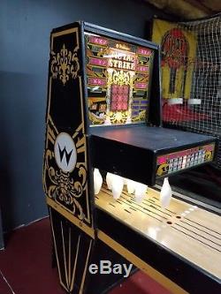 Williams Tic Tac Strike Shuffle Alley Bowler Arcade Machine 100% working