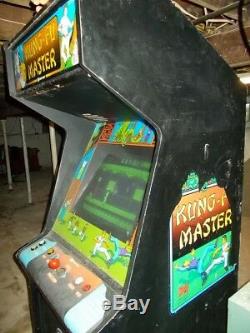 -Working- Original Kung Fu Master Arcade 1984 non pinball machine coin op