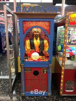 Zoltar Fortune Teller Machine Deluxe Edition Blue and Red Unit
