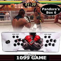 1099 Jeux Vidéo Pandora's Box 6 Accueil Console Arcade Double Joystick Hdmi Usb