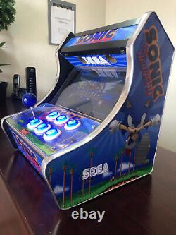 10 Sonic The Hedgehog Mini Arcade Machine Avec 16 000 Jeux