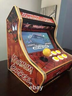 10 Spider-man Maximum Carnage Mini Arcade Machine Avec 10 000 Jeux
