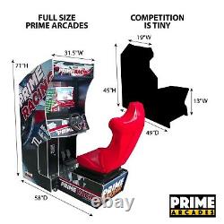 135 Jeux De Course En 1 Arcade Machine Avec Seat Prime Arcades