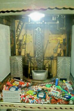 1931 Mutoscope Griffe De Fer Prix Digger Arcade Machine Works! (pick-up À Indy)
