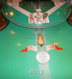 1950 Williams Double Header Shuffle Alley Baseball Machine Withpop Down Runners