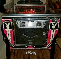 1978 Bally Playboy Pinball Machine Hugh Hefner Collectionneurs Vintage Jeu D'arcade
