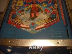 1978 Brunswick Aspen Pinball Machine Fonctionne Bien! Avec Orig Manual Arcade Game