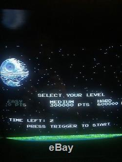 1984 Atari Star Wars Retour De La Machine De Jeu Video Arcade Jedi
