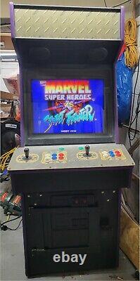 1997 Capcom Marvel Super Heroes Vs Street Fighter Arcade Machine