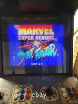 1997 Capcom Marvel Super Heroes Vs Street Fighter Arcade Machine