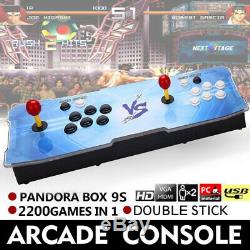 2200 En 1 Jeux Pandoras Box 9s Treasure 3d Arcade Console Jeu Vidéo Machine Us