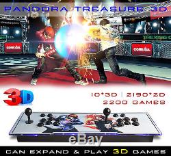2200 Jeux Pandora Box Treasure 3d Rétro Jeu D'arcade Console Machine Hdmi