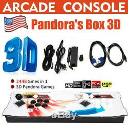 2448 Dans 1 Box Arcade 3d Jeux Wifi Pandora Console Machine Accueil Double-joueurs