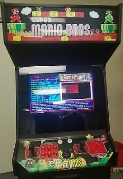 24 Led Two Players Deluxe Arcade Machine Super Mario Bros Wrap 3149 Jeux