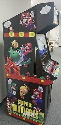 24 Led Two Players Deluxe Arcade Machine Super Mario Bros Wrap 3149 Jeux