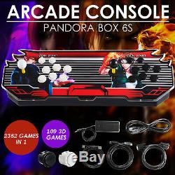 2650 Jeux Pandora Box 3d Retro Jeu Vidéo Arcade Console De La Machine Sticks Double